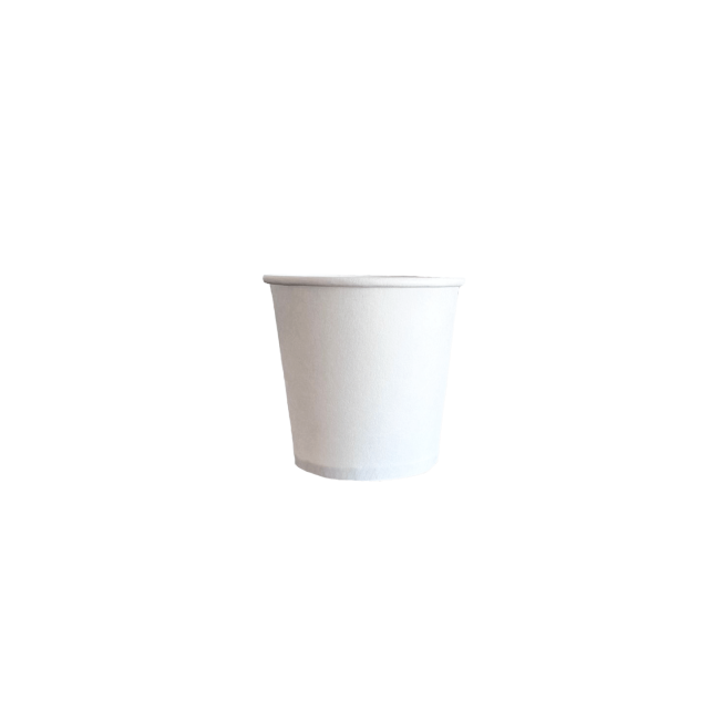 Pahare Carton Albe, 4 oz, 50 buc