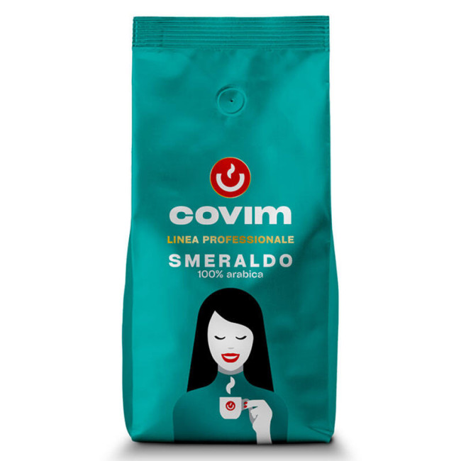 Cafea Boabe Covim, 1 kg Smeraldo