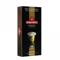 Capsule Cafea Covim, 10 buc Gold Arabica Presso