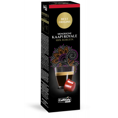 Capsule Cafea Caffitaly E'caffe  Indian Kaapi 10 buc