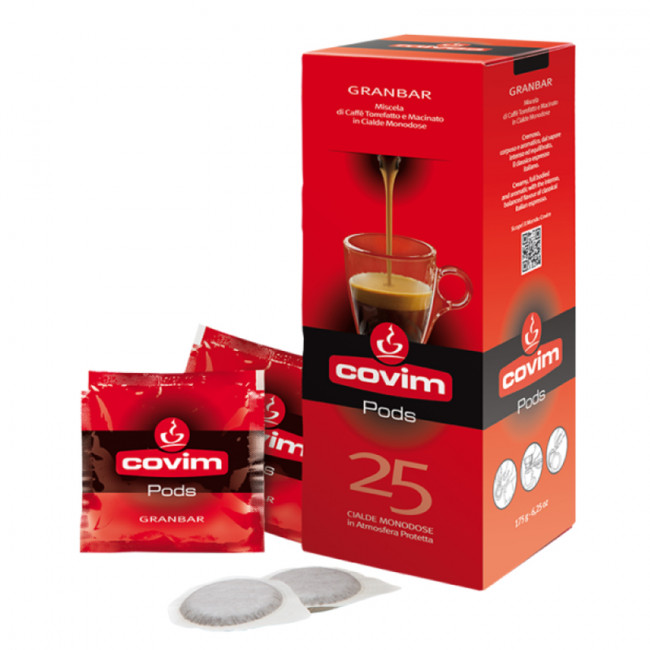Cialde Cafea Covim, 25 buc Granbar