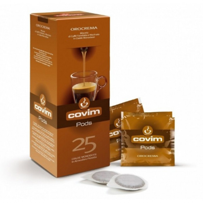 Cialde Cafea Covim, 25 buc Orocrema