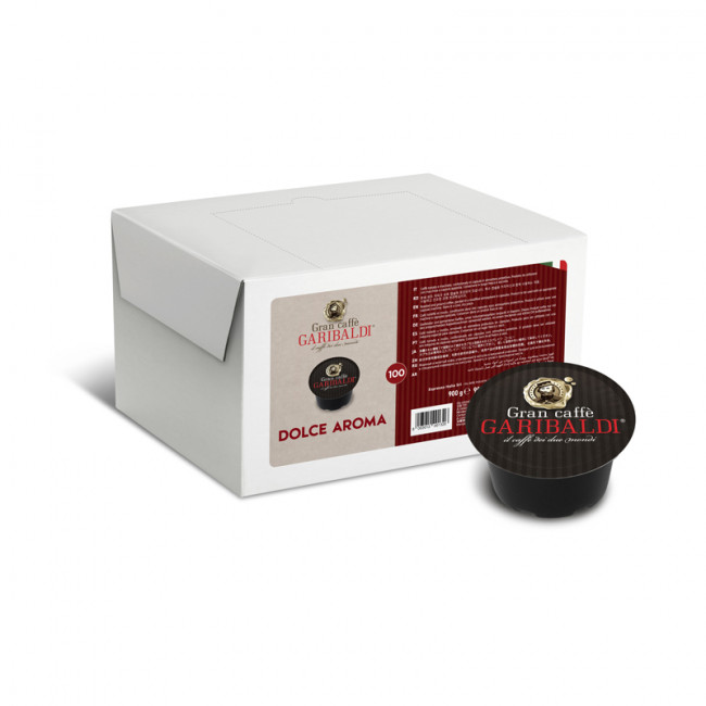 Capsule Cafea Garibaldi, 100 buc Dolce Aroma