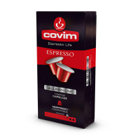 Capsule cafea Covim, 10 buc Espresso compatibile Nespresso