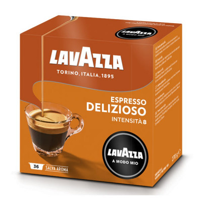 Capsule Cafea Lavazza A Modo Mio, 36 Buc Delizioso Capsule Cafea Lavazza A Modo Mio, 36 Buc Delizioso
