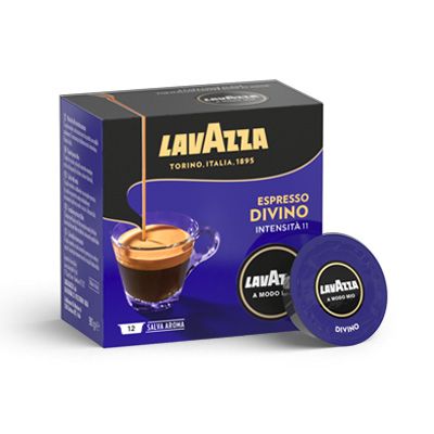 Capsule Cafea Lavazza A Modo Mio, 12 Buc Divino
