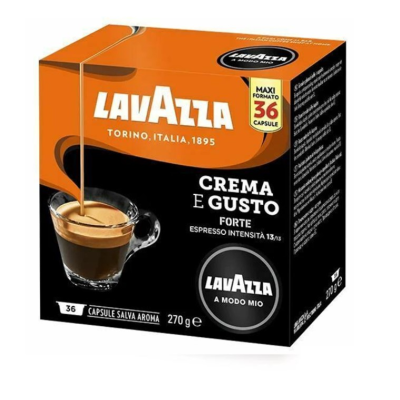 Capsule Cafea Lavazza A Modo Mio, 36 Crema e Gusto Forte