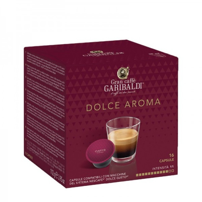 Capsule Cafea Garibaldi Dolce Gusto, 16 buc Dolce Aroma