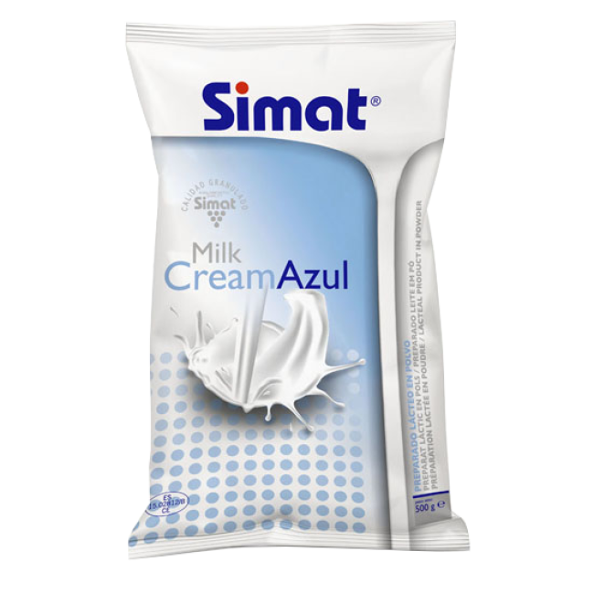 Bautura instant cu gust de lapte, Simat Milk Cream Azul 0,5 kg